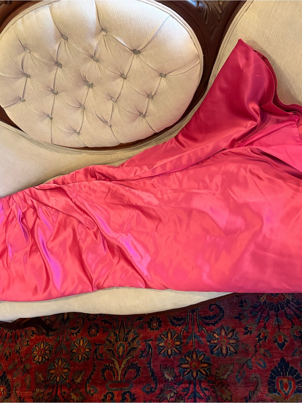 JJs House Hot Pink Satin Slip Dress - Women Intimates & Sleepwear
